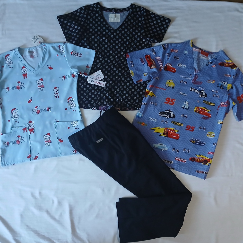 Ladies small WORK SCRUBS